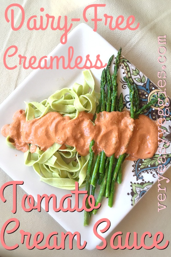 dairy-free tomato cream sauce