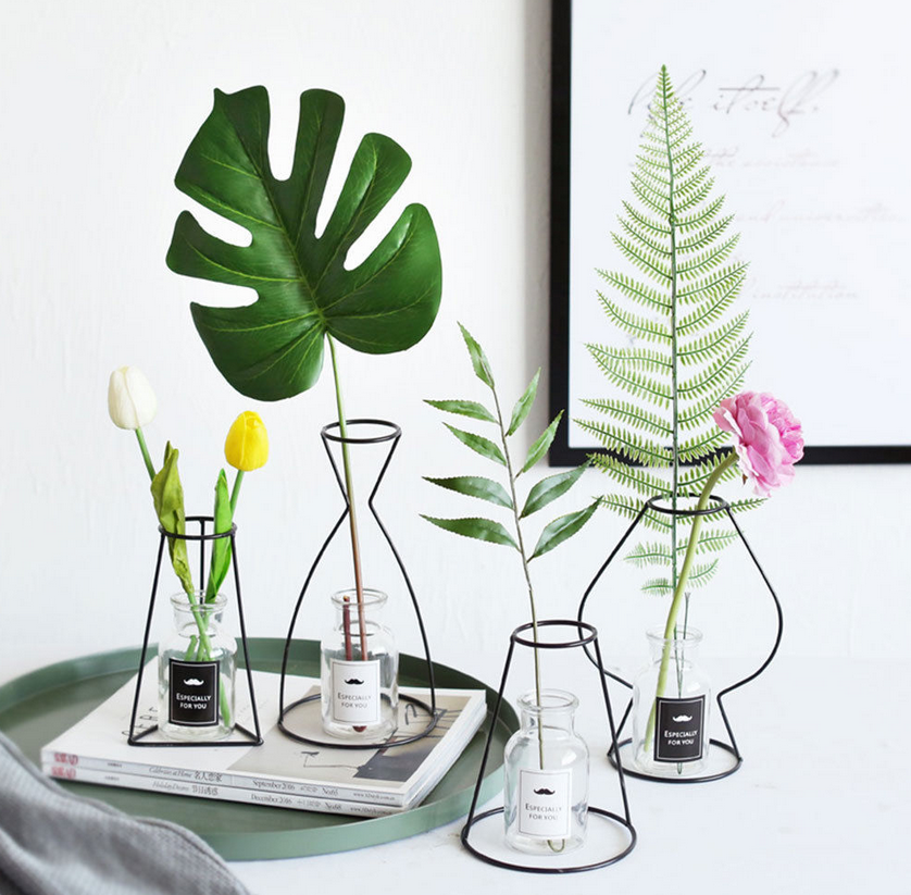 plant stand for cut flowers vase shape
